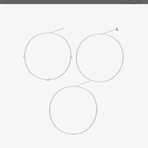 BTS FESTA 2023 - 10 Year Anniversary - 3 chain bracelet set - Picture 3 of 6